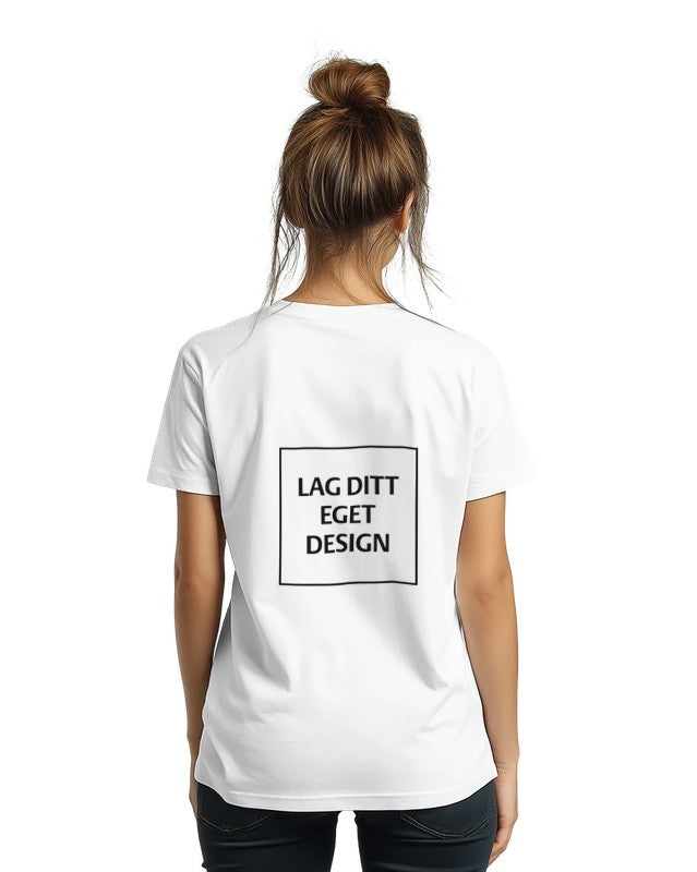 Custom Polycotton Unisex Crewneck T-Shirt – Design Your Own Unique Style