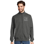 Custom Embroidered Full-Zip Sweatshirt | Design Your Own Unisex Sweatshirt with Logo
