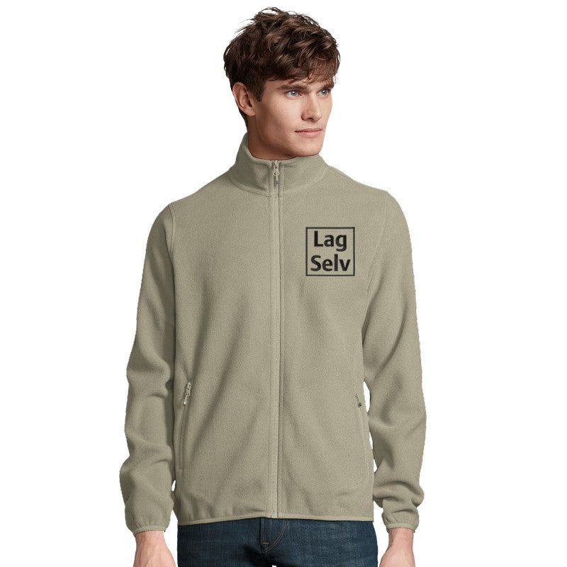 Men's Microfleece Zip Jacket | Custom Embroidery