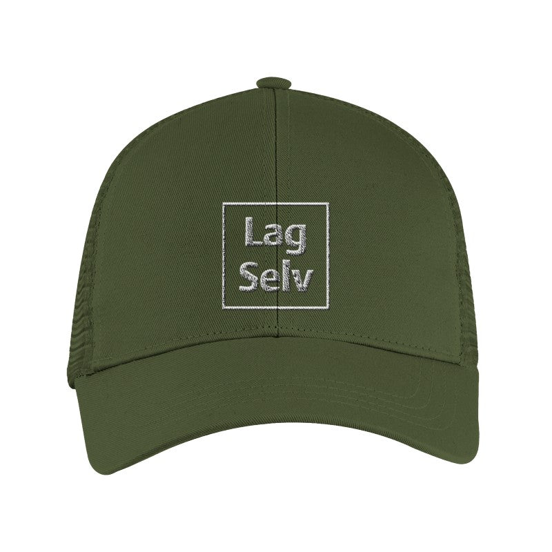 Custom Organic Cotton Trucker Hat with Embroidery | Design Your Own Cap