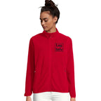 Custom Women's Microfleece Zip Jacket with Embroidery | Design Your Own with Your Logo