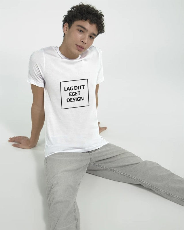 Custom Polycotton Unisex Crewneck T-Shirt – Design Your Own Unique Style