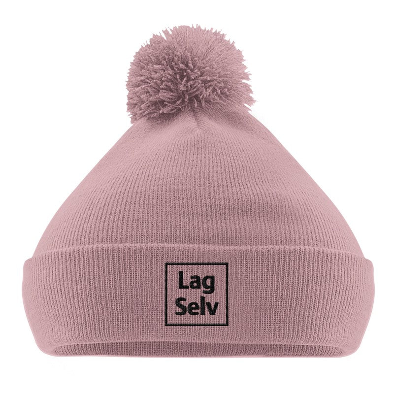 Custom Pom Pom Beanie | Design Your Own with Embroidery