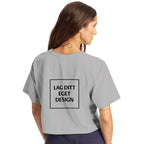 Design Your Own Cropped T-Shirt – Champion T453W with Print