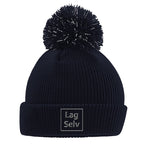 Junior Reflective Bobble Beanie with Custom Embroidery | Design a Unique Beanie with Your Logo