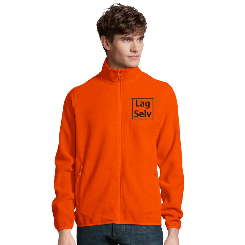 Men's Microfleece Zip Jacket | Custom Embroidery