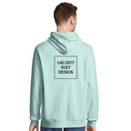Design Your Own Organic Unisex Hoodie with Print | Custom Personalized Hoodie
