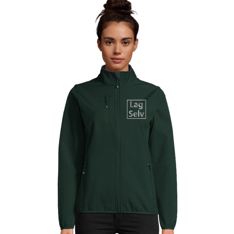 Design Your Own Women's Softshell Zip Jacket with Embroidery | Custom Zip Jacket