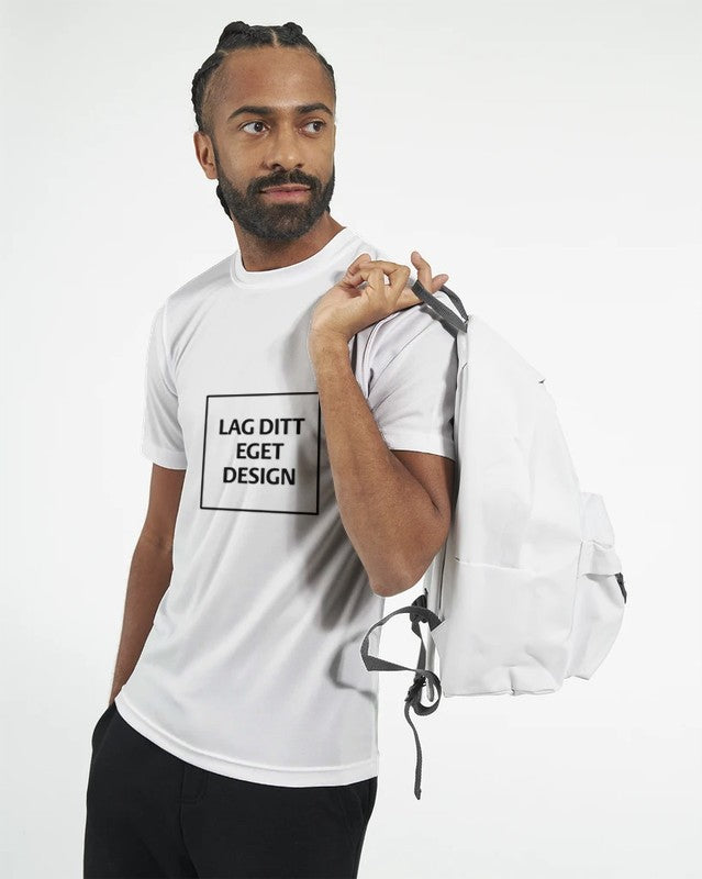 Performance Unisex T-skjorte – Design din egen med trykk