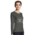 Design Your Own Custom Fitted Long Sleeve T-shirt for Women with Print