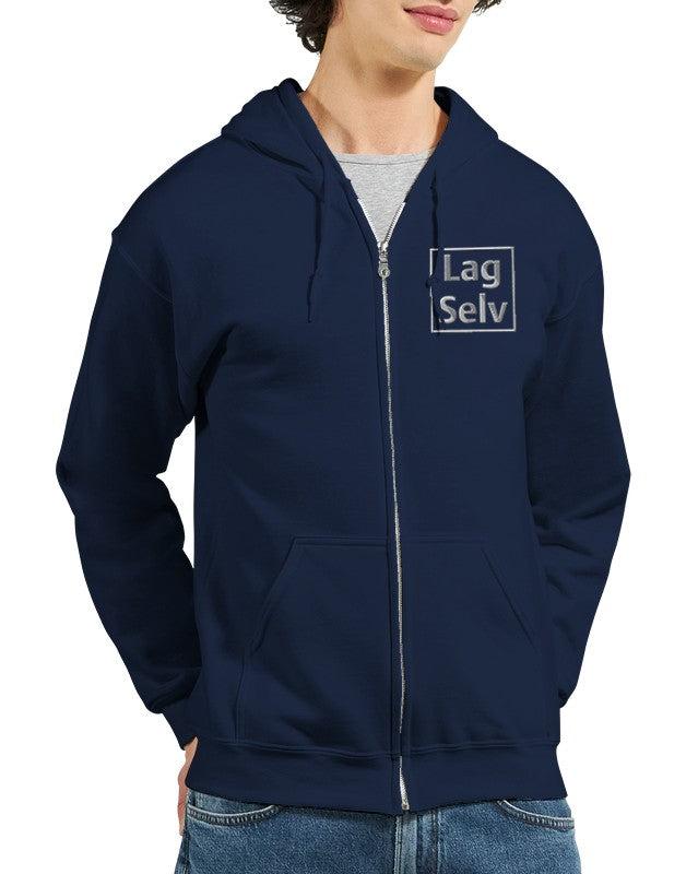 Design Your Own Embroidered Zip Hoodie - Classic Unisex