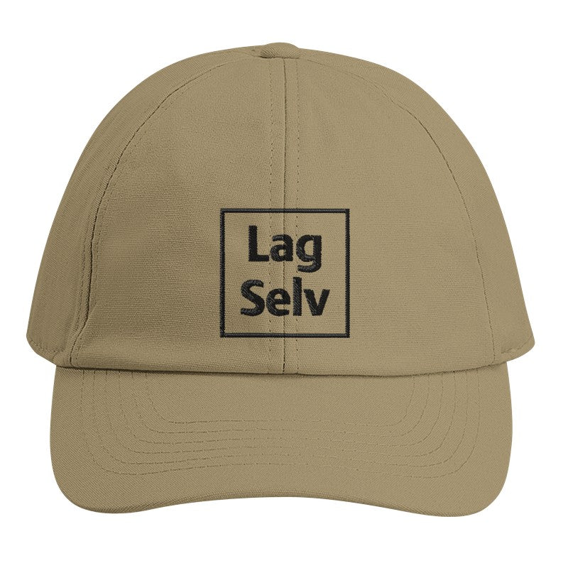 Organic 6-Panel Dad Cap | Customize with Your Own Embroidered Logo