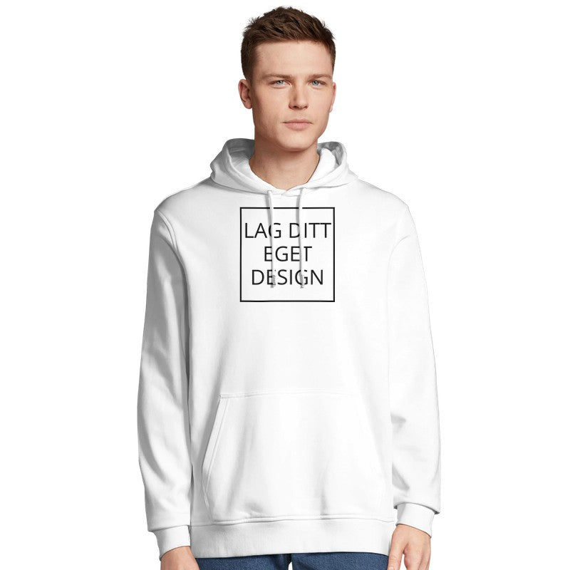 Design Your Own Organic Unisex Hoodie with Print | Custom Personalized Hoodie