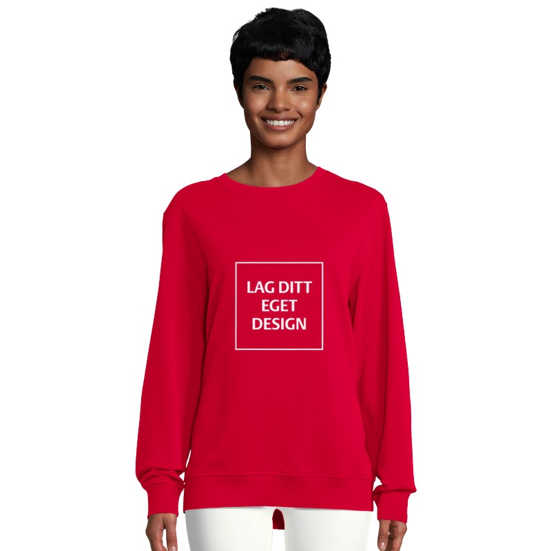 Organic Unisex Custom Crewneck Sweatshirt | Design Your Own