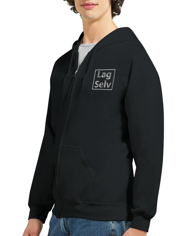 Design Your Own Embroidered Zip Hoodie - Classic Unisex