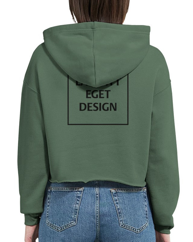 Women's Cropped Hoodie | Create Your Unique Style with Custom Print