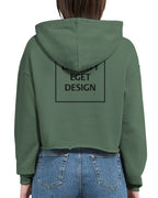 Women's Cropped Hoodie | Create Your Unique Style with Custom Print