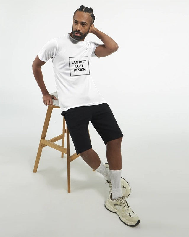 Performance Unisex T-skjorte – Design din egen med trykk