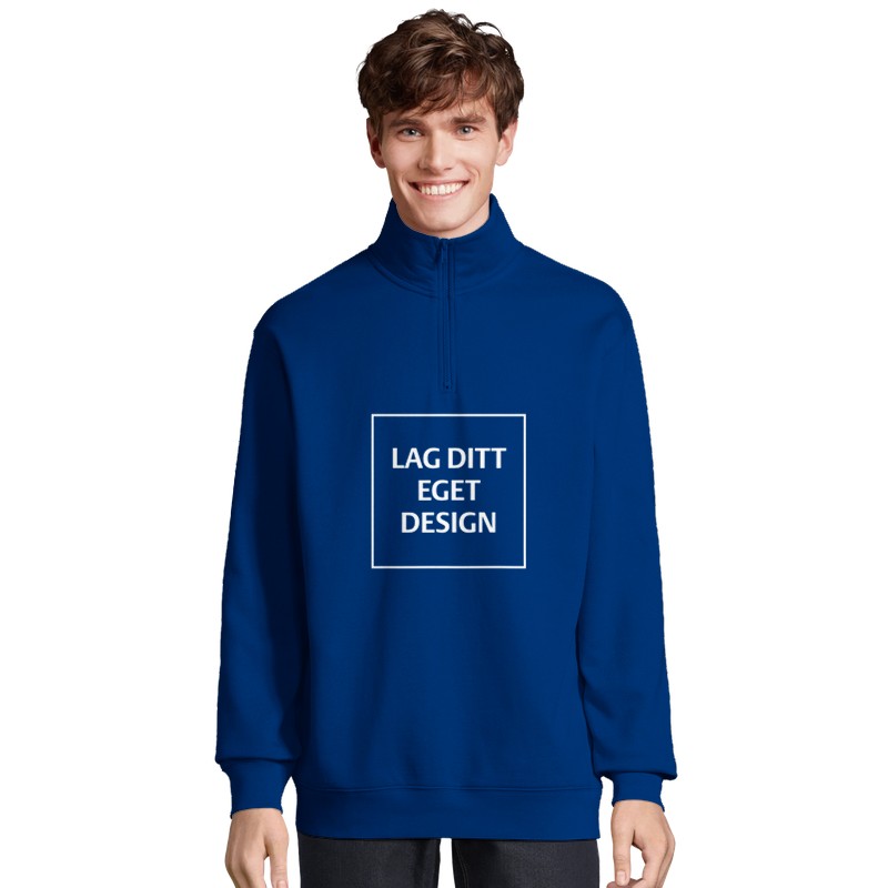 Customize Your 1/4 Zip Sweatshirt – Unique Print, Unique Style