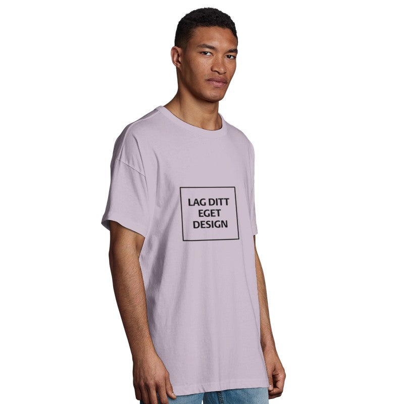 Organic Oversized Men's T-shirt | Design Your Own Custom Print Tee