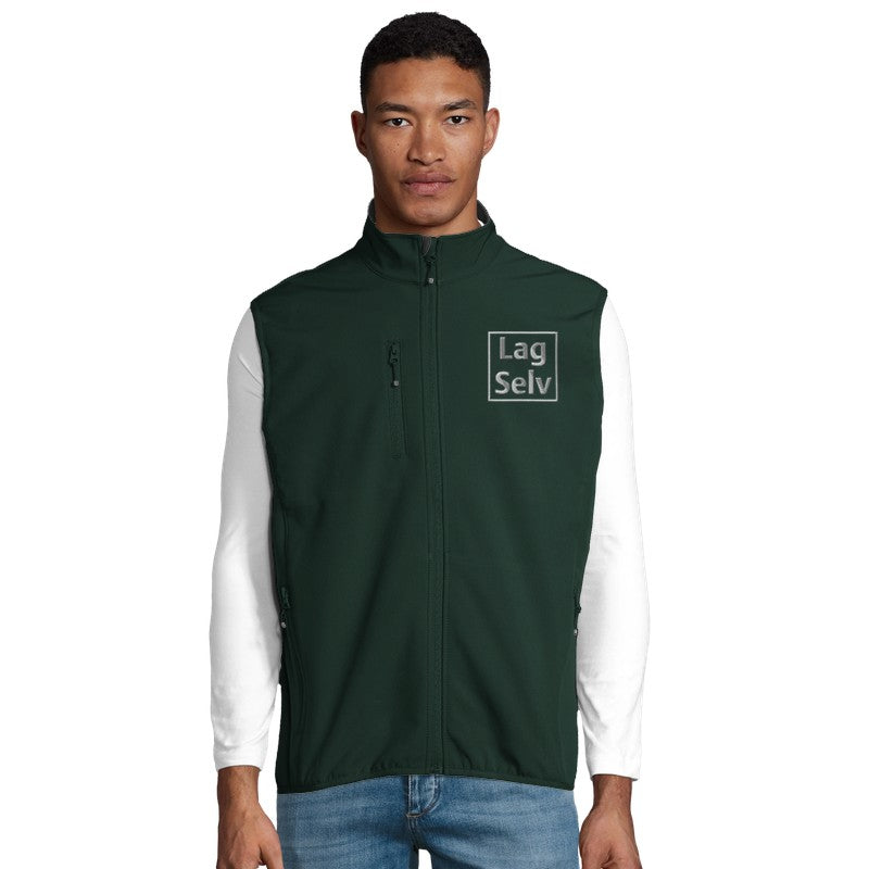 Men's Softshell Vest | Custom Embroidery