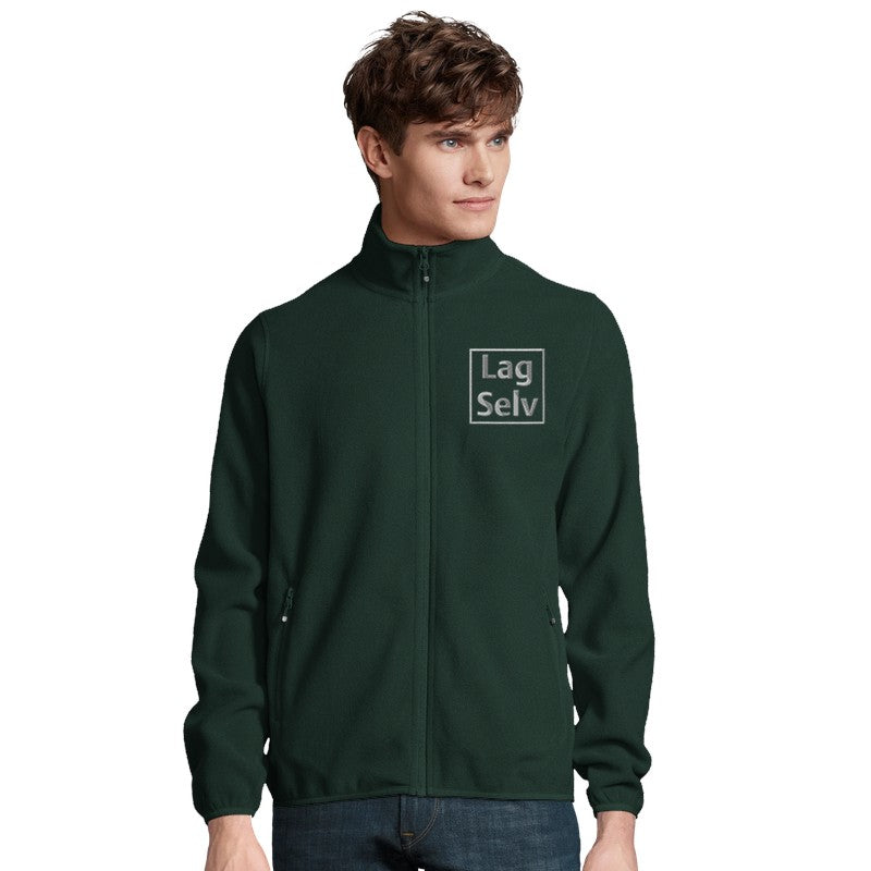 Men's Microfleece Zip Jacket | Custom Embroidery