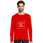 Design Your Own Organic Long Sleeve T-Shirt | Custom Print