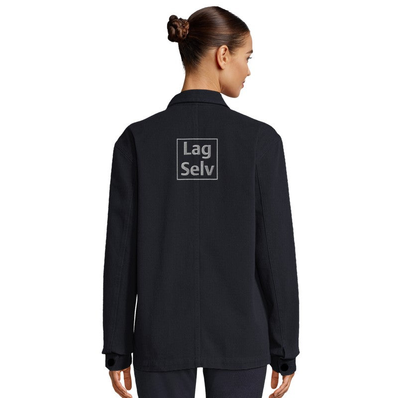 Design din egen økologiske unisex-jakke med broderi | Custom arbeidsjakke