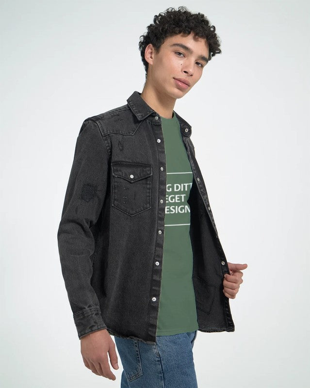 Design din egen T-skjorte med trykk | Robust Unisex Crewneck