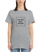 Design Your Own Heavyweight Women's Crewneck T-Shirt with Custom Print