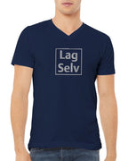 Design Your Own Premium Unisex V-Neck T-Shirt with Custom Embroidery