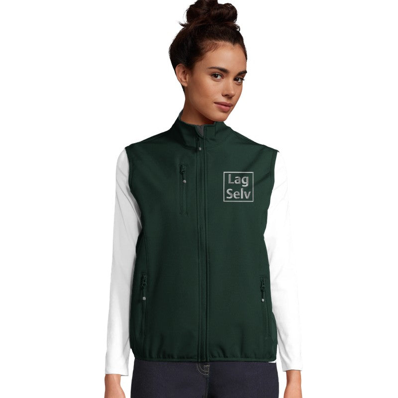 Customize Your Women's Softshell Bodywarmer Vest | Personalized Embroidery & Logo