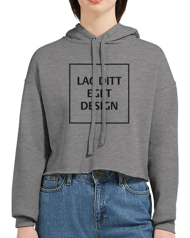 Women's Cropped Hoodie | Create Your Unique Style with Custom Print