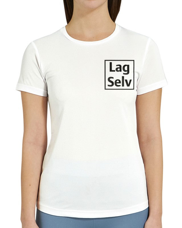 Performance T-skjorte Dame – Design Med Broderi