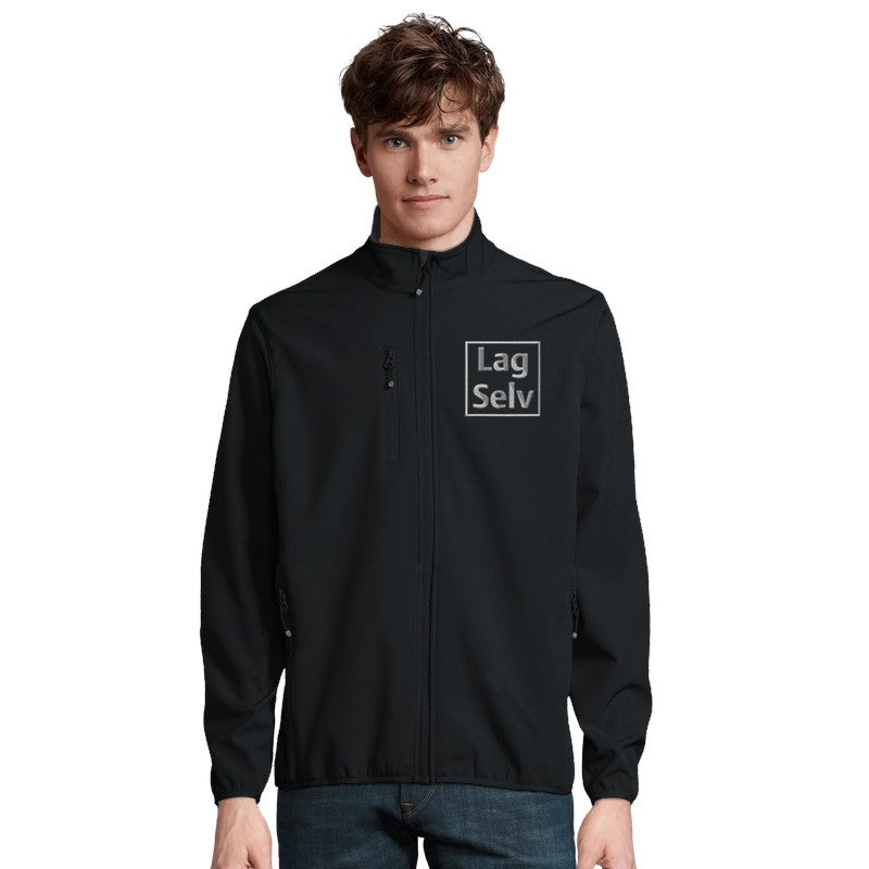 Men's Softshell Zip Jacket | Custom Embroidery