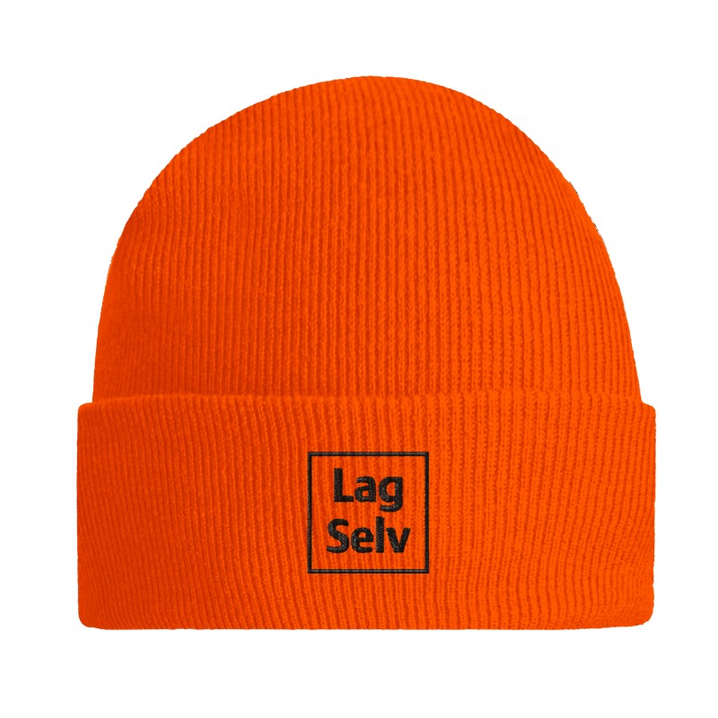 Orginal Oppbrettet Lue | Design din egen med broderi