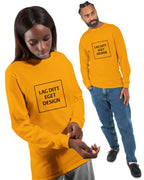 Classic Unisex Longsleeve T-shirt for Custom Print – Design Your Personalized Style