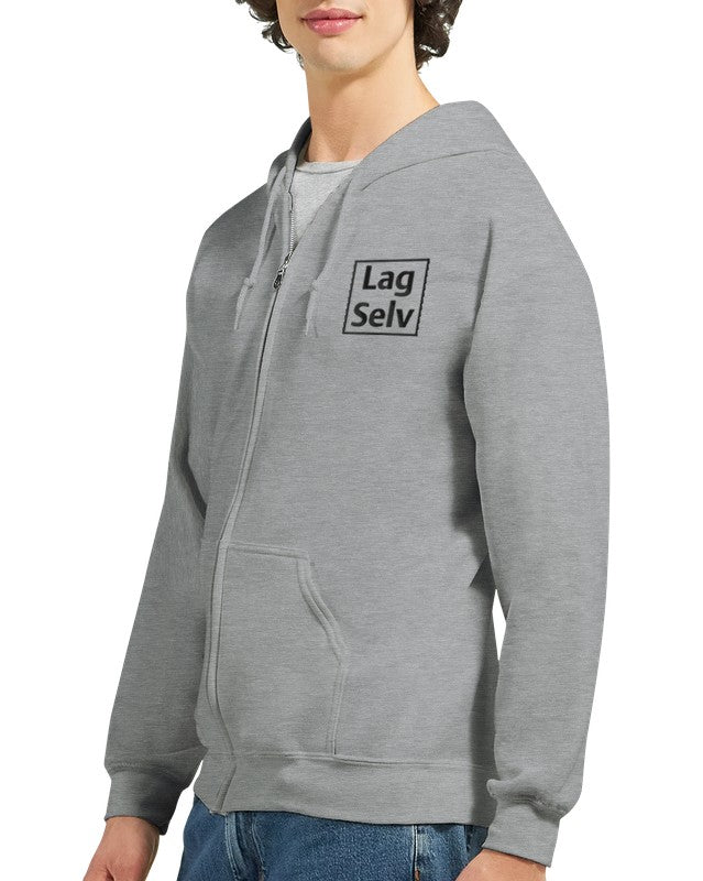 Design Your Own Embroidered Zip Hoodie - Classic Unisex