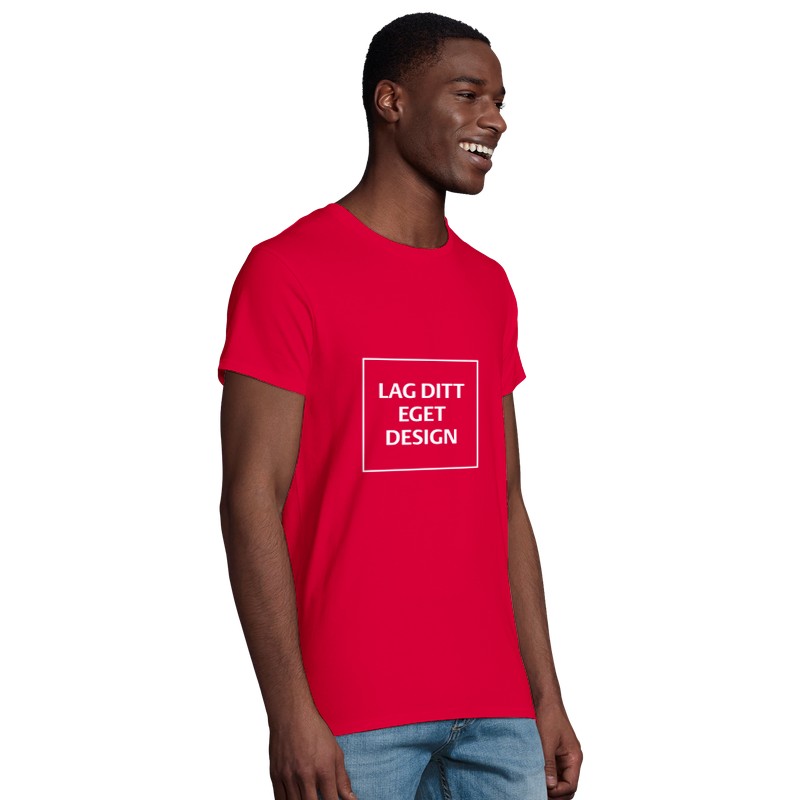 Organisk T-skjorte for Menn | Design Din Egen Trykk