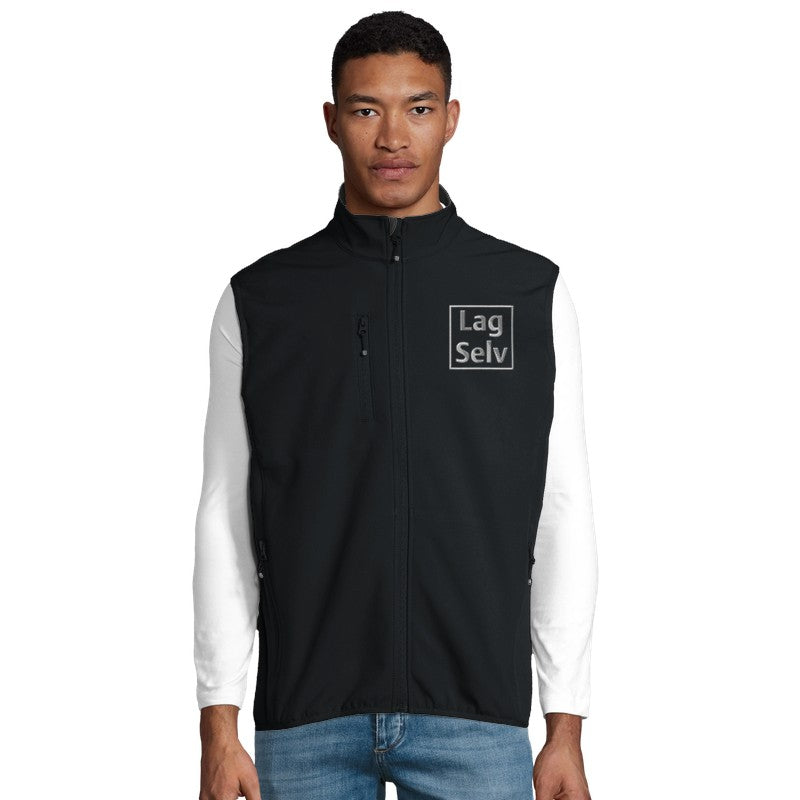 Men's Softshell Vest | Custom Embroidery