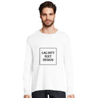 Design Your Own Organic Long Sleeve T-Shirt | Custom Print