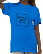 Design Your Own Heavyweight Women's Crewneck T-Shirt with Custom Print