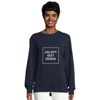 Organic Unisex Custom Crewneck Sweatshirt | Design Your Own