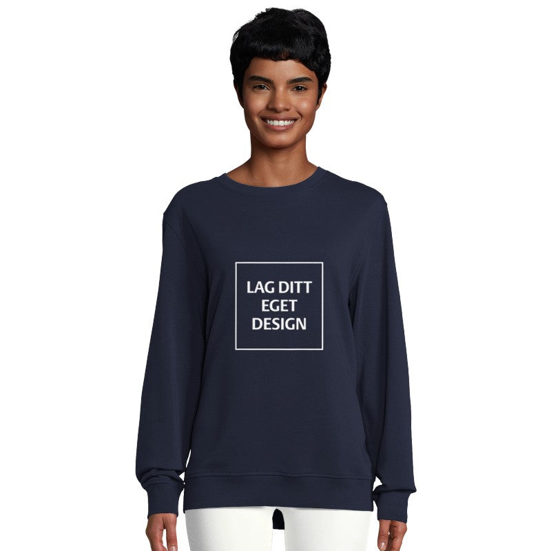 Organic Unisex Custom Crewneck Sweatshirt | Design Your Own
