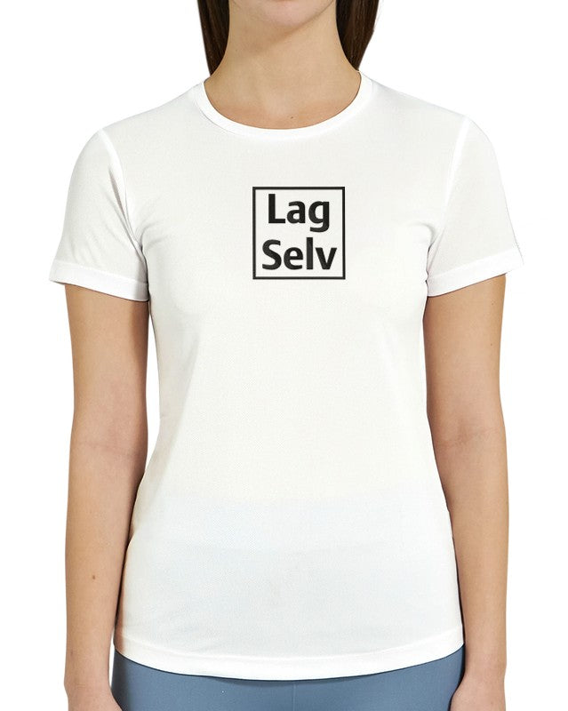 Performance T-skjorte Dame – Design Med Broderi