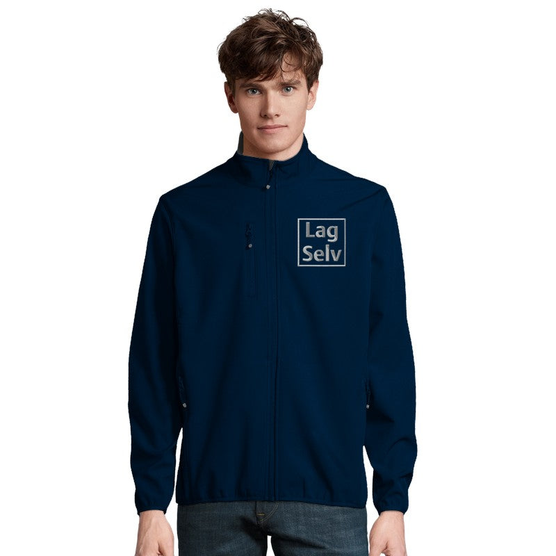 Men's Softshell Zip Jacket | Custom Embroidery