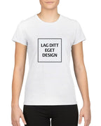Design Your Own Performance Women's Crewneck T-Shirt | Custom Activewear Print