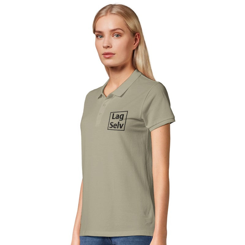 Design Your Own Organic Women's Polo Shirt | Custom Embroidery