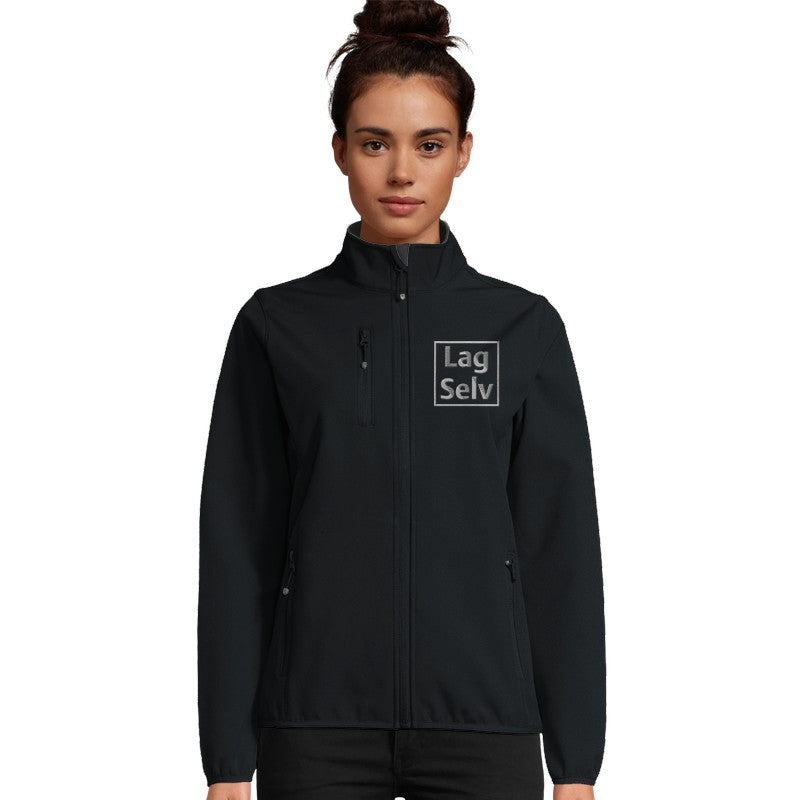 Design Your Own Women's Softshell Zip Jacket with Embroidery | Custom Zip Jacket