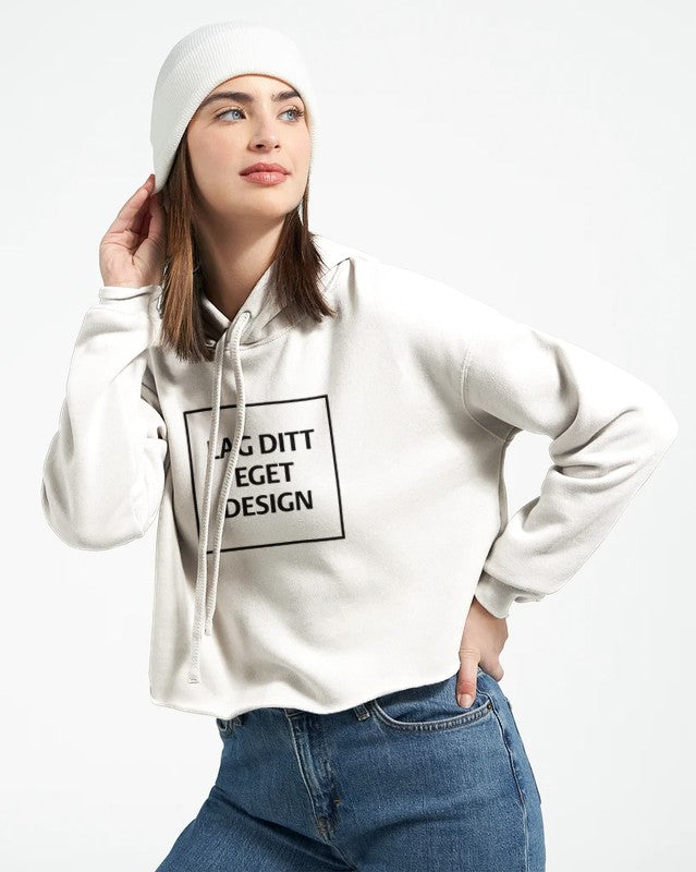 Women's Cropped Hoodie | Create Your Unique Style with Custom Print